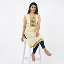 SLEVELESS KURTI