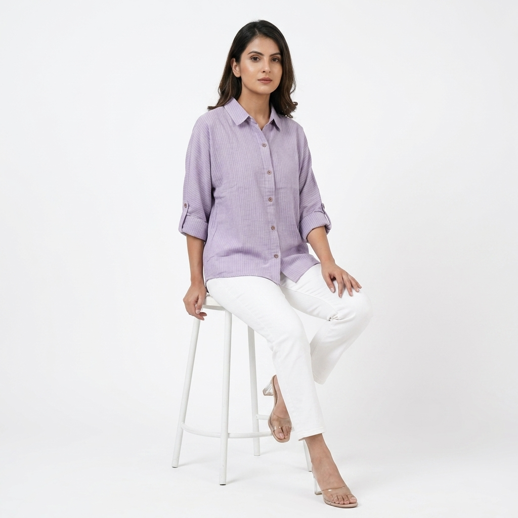 PURPLE SHIRT