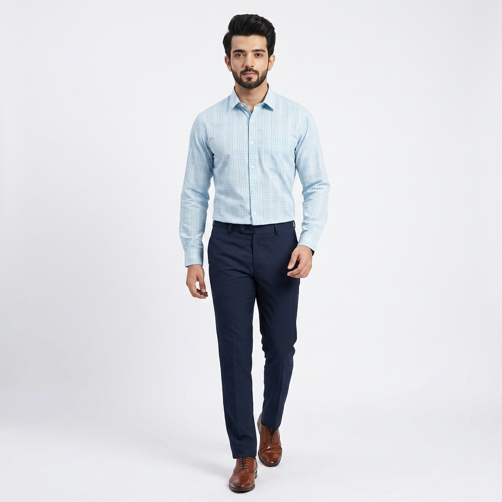 BREATHABLE COTTON BLEND SHIRT